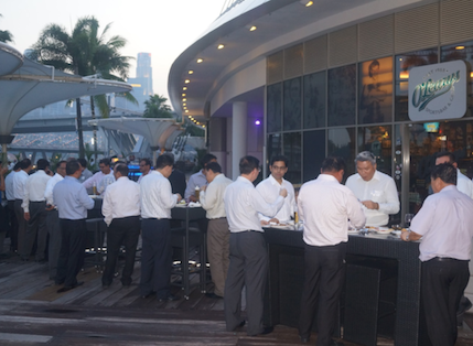 Singapore networking evening a hit